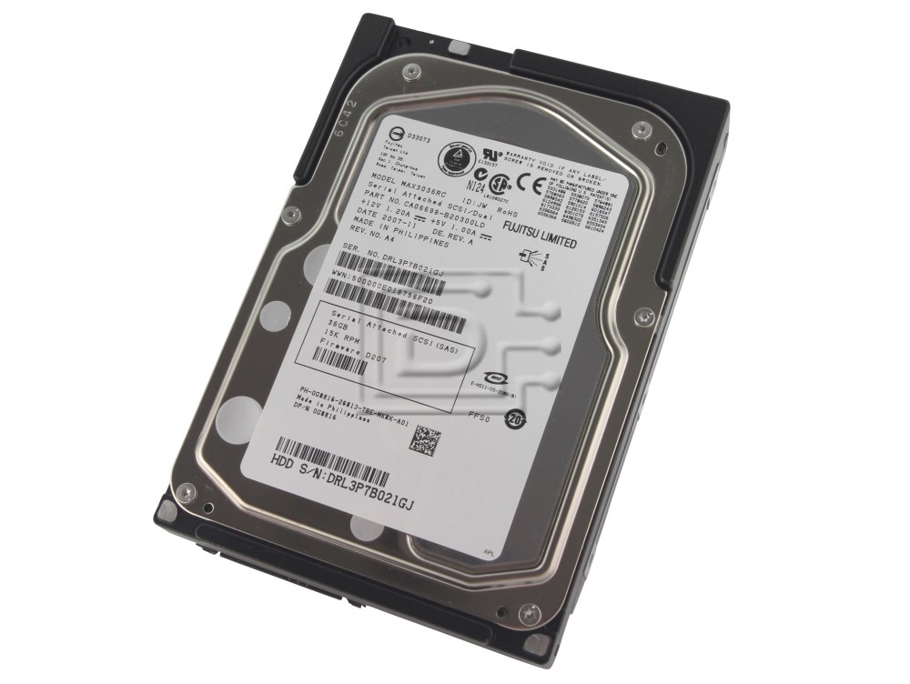 FUJITSU MAX3036RC G8816 0G8816 SCSI Hard Drive Image 1 image