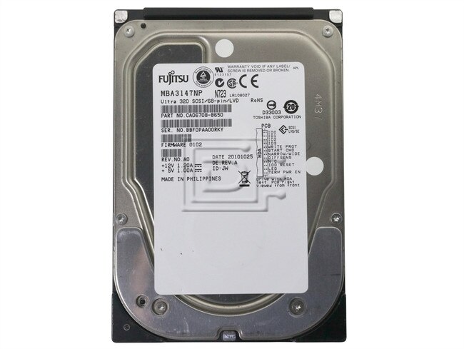FUJITSU MBA3147NP CA06708-B650 SCSI Hard Disk Drives Image 2 image