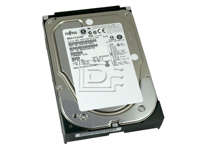 FUJITSU MBA3300NP CA06708-B850 SCSI Hard Disk Drives image 1