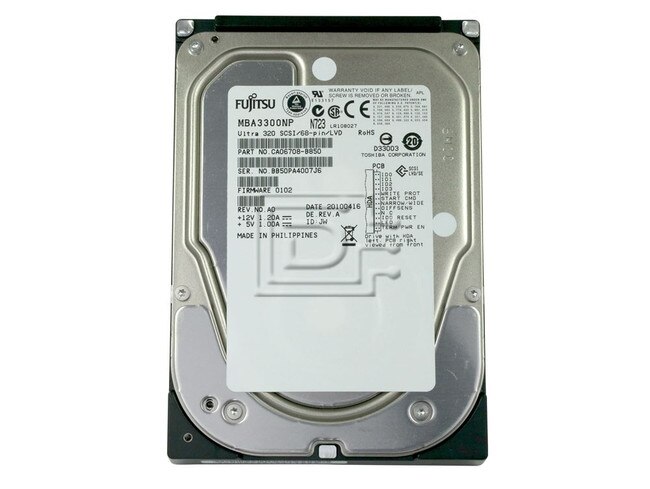 FUJITSU MBA3300NP CA06708-B850 SCSI Hard Disk Drives image 2