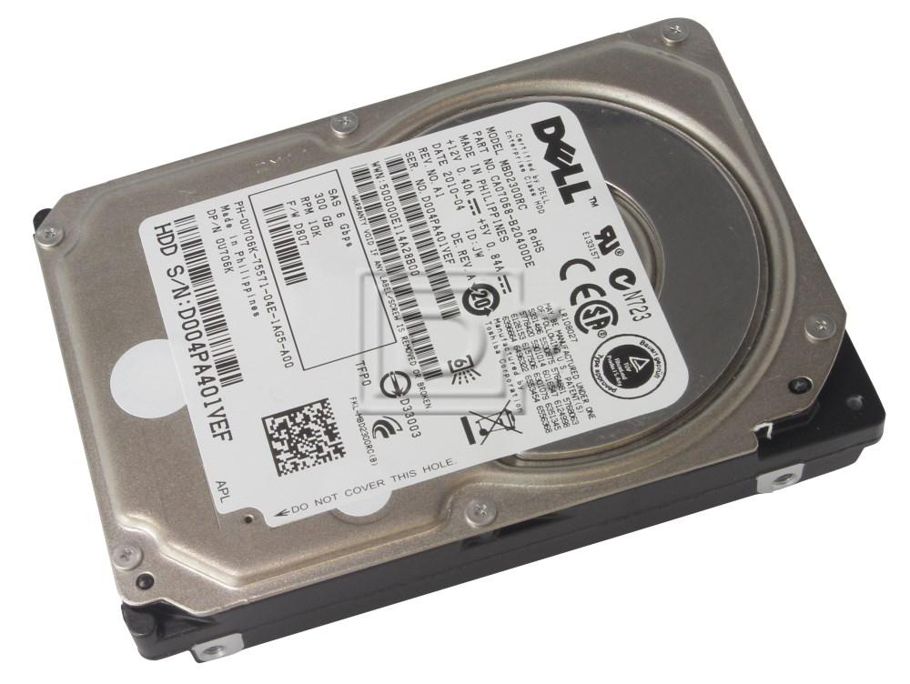 FUJITSU MBD2300RC 300GB 10K RPM 2.5/" SAS 6Gb//s 16MB HDD