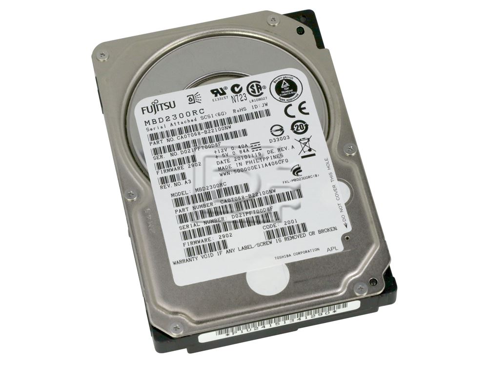 品)Fujitsu 300GB SAS 6G 10k EP (shin-