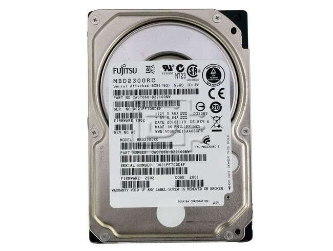 FUJITSU MBD2300RC CA07068-B200 SCSI Hard Drive image 2