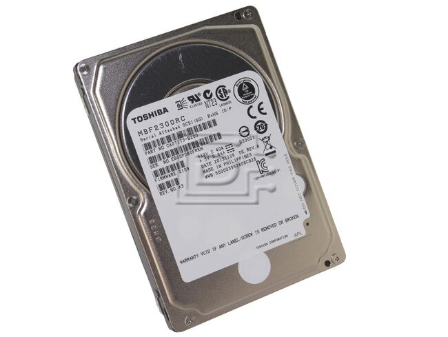 Toshiba MBF2300RC CA07173-B200 SAS Hard Drive Image 1 image