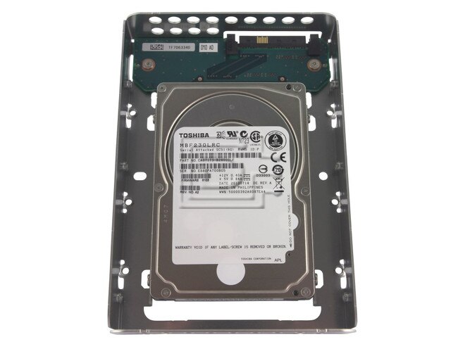 Toshiba MBF230LRC SAS Hard Drive image 1