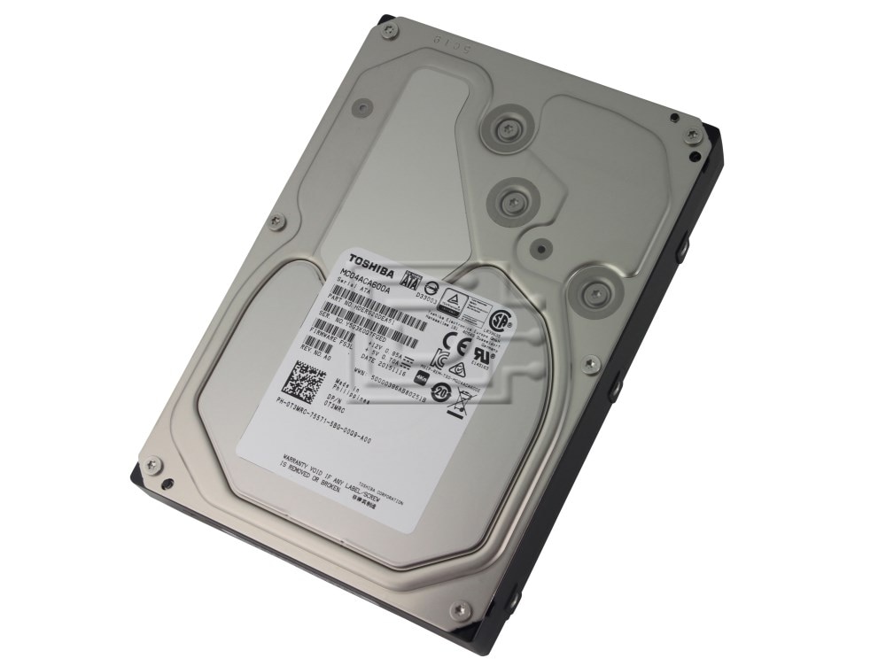 Toshiba MC04ACA600A T3MRC 0T3MRC SATA Hard Drive Image 1 image