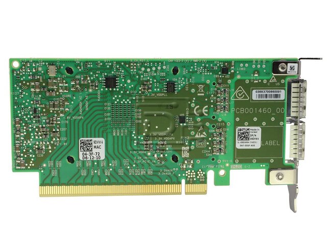 Mellanox MCX516A-CCAT 9DVW4 09DVW4 100Gbe NIC Network Interface Card Image 2 image