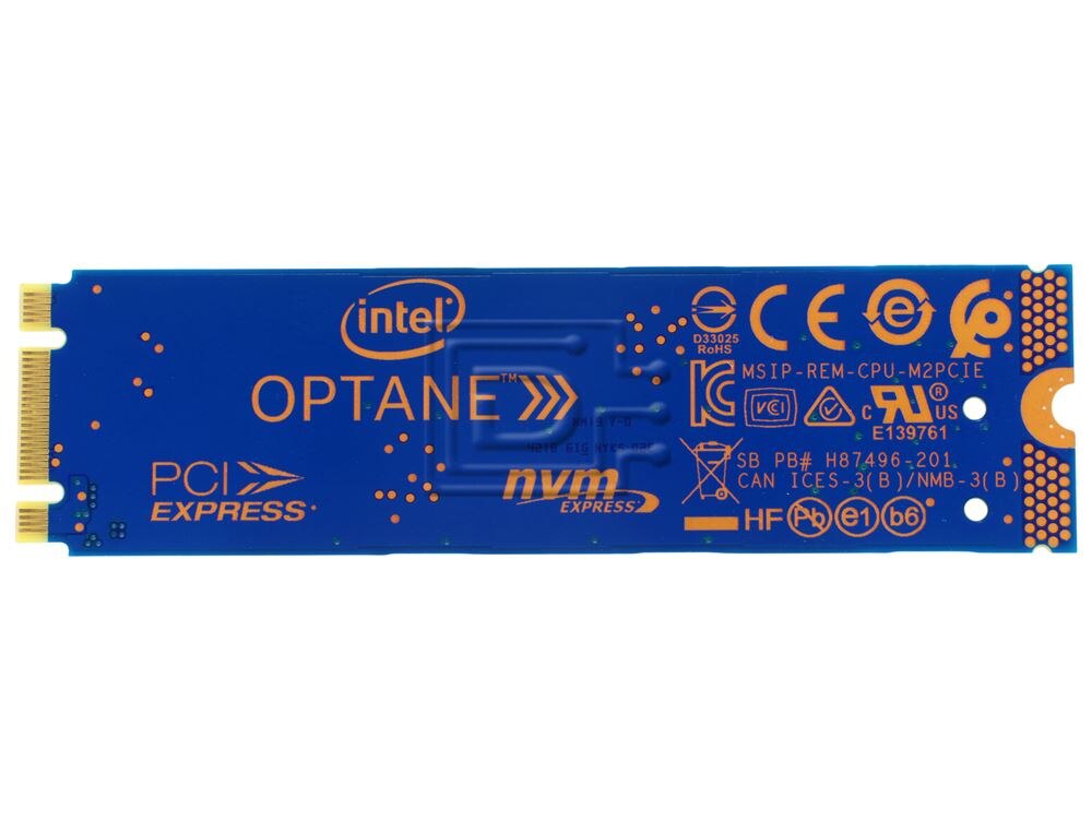 INTEL MEMPEK1J032GAD PPD1R 0PPD1R PCIe NVMe Solid State Drive Image 3 image