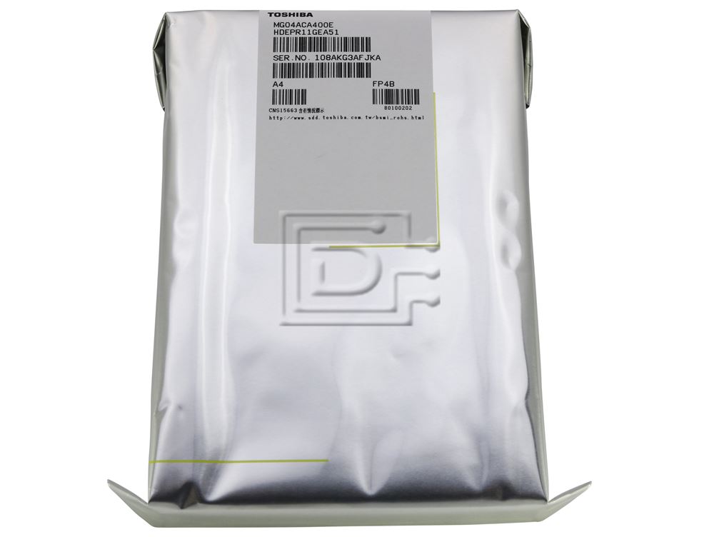Toshiba MG04ACA Series MG04ACA400E 4TB 3.5 Toshiba MG04ACA Series MG04ACA400E 4TB 3.5