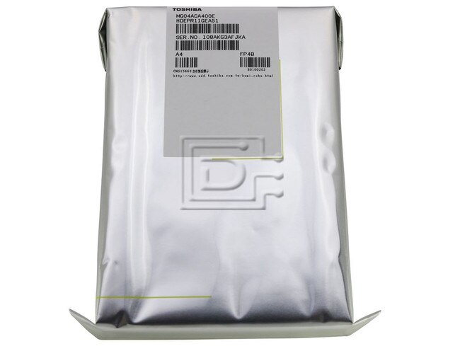 Toshiba MG04ACA400E HDEPR11GEA51 P01542-001 SATA Hard Drive image 1