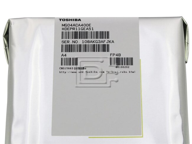 Toshiba MG04ACA400E HDEPR11GEA51 P01542-001 SATA Hard Drive image 3