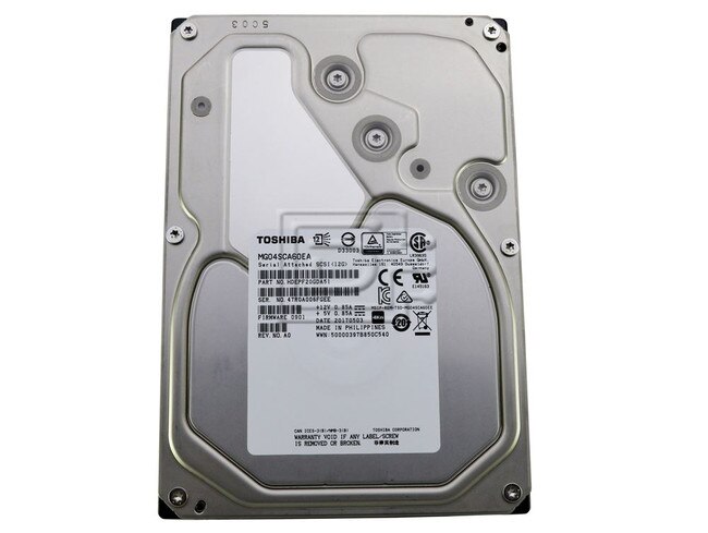 Toshiba MG04SCA60EA SAS Hard Drive Image 1 image