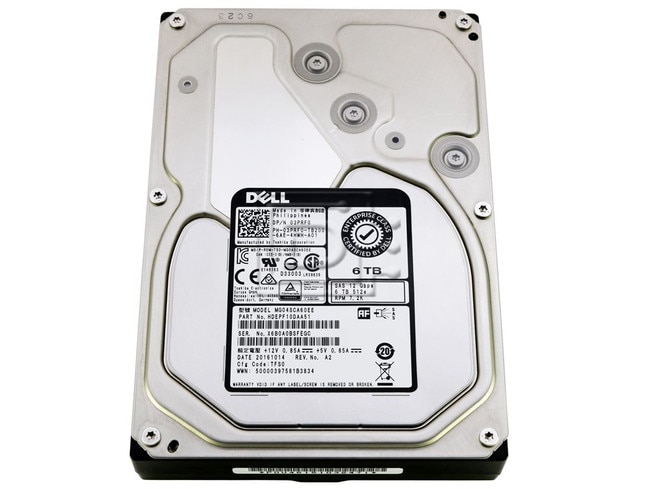 Toshiba MG04SCA60EE HDEPF10DAA51 03PRF0 3PRF0 SAS Hard Drive Image 1 image