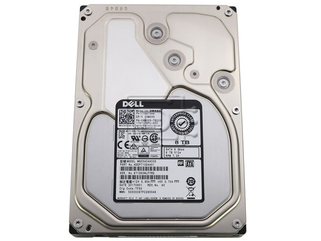 Toshiba MG05ACA800E 4WXV5 04WXV5 SATA Hard Drive Image 1 image