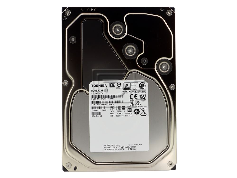 Toshiba MG05ACA800E SATA Hard Drive Image 2 image