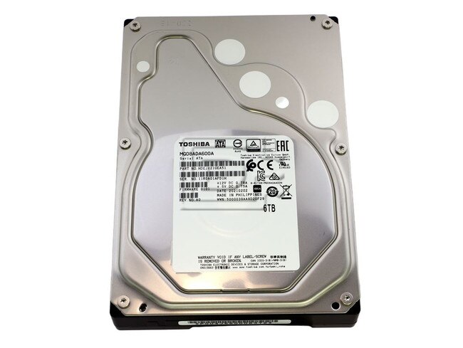 Toshiba MG08ADA600A 6TB SATA Hard Disk Image 2 image
