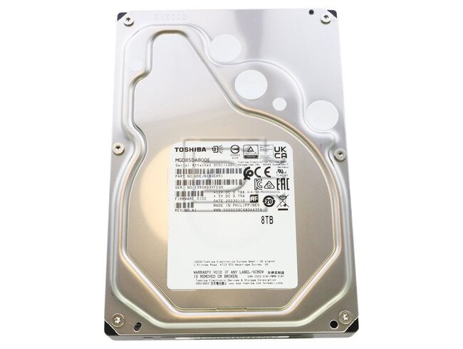 Toshiba MG08SDA800E 8TB SAS Hard Drive Image 1 image