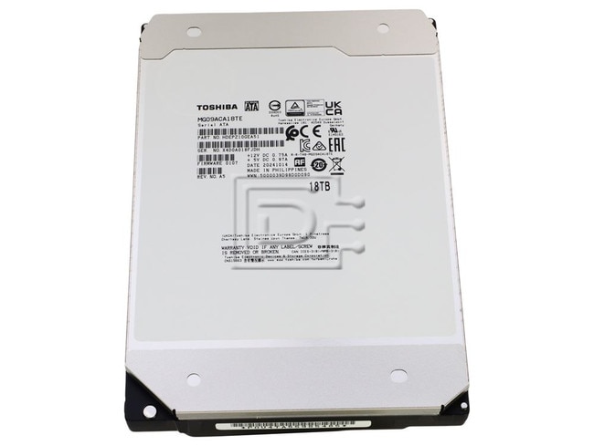 Toshiba MG09ACA18TE 18TB SATA Hard Drive Image 1 image