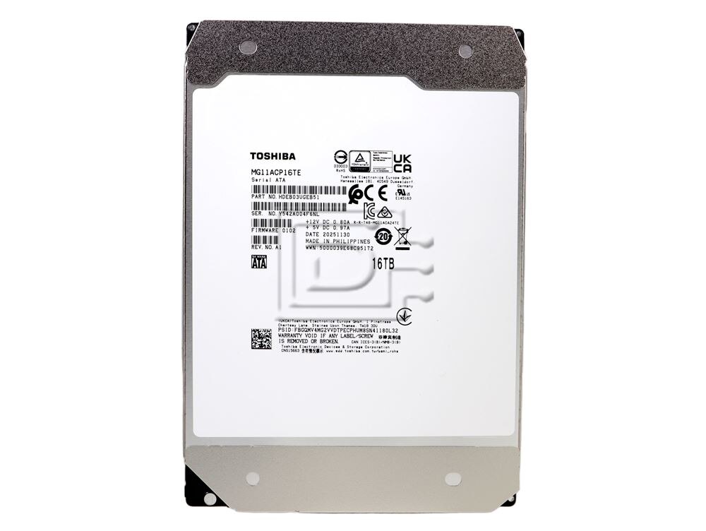 Toshiba MG11ACP16TE MG11 16TB SATA Hard Drive HDD Image 2 image