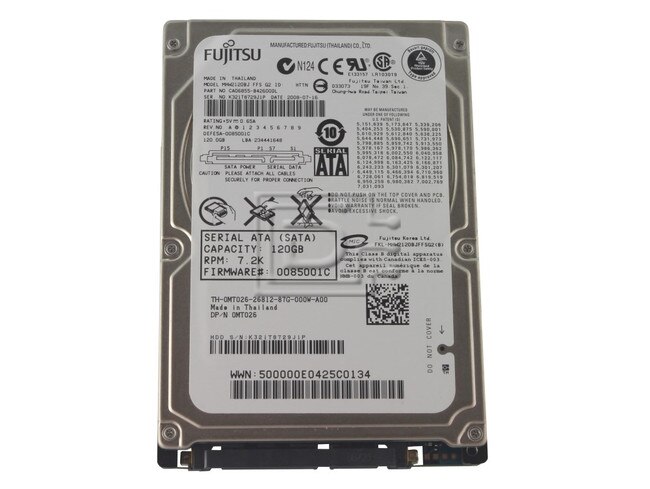 FUJITSU MHW2120BJ SATA Hard Drive Image 1 image