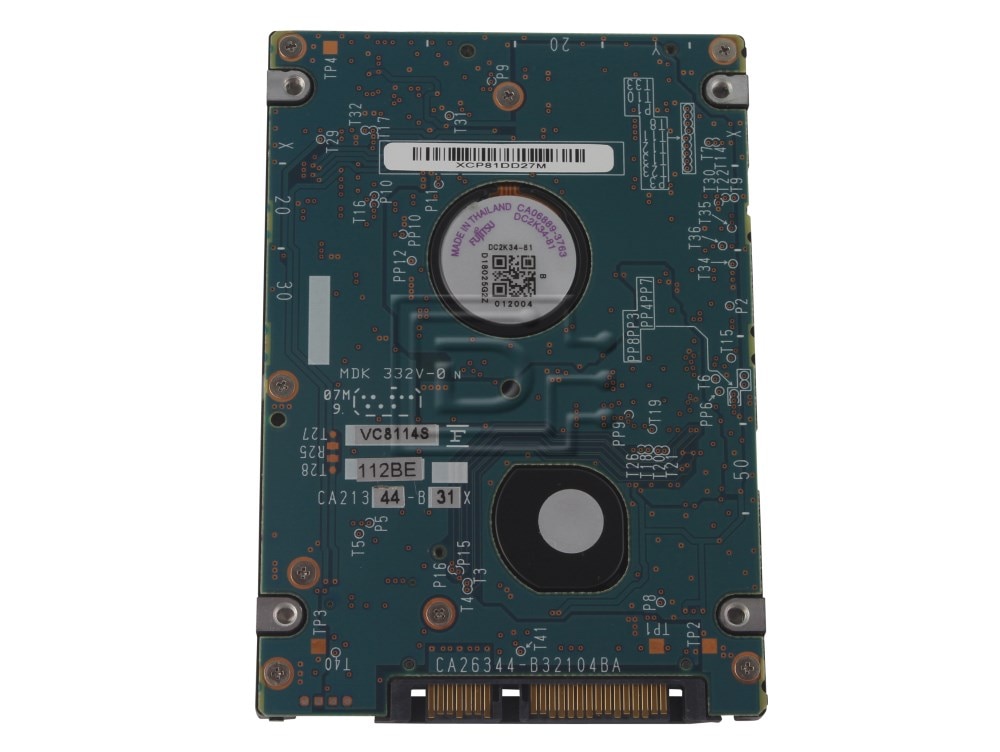 FUJITSU MHY2060BH DP099 0DP099 Laptop SATA 2.5" Hard Drive Image 2 image