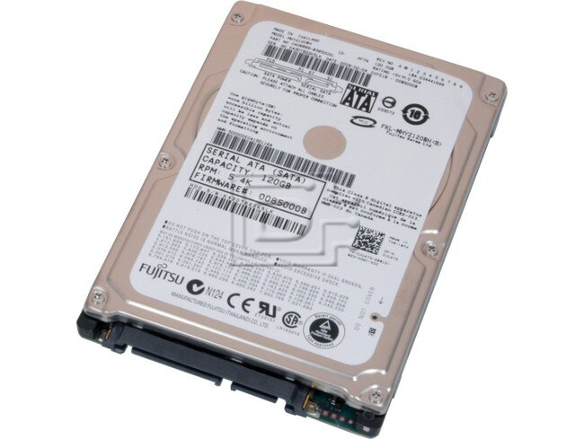 FUJITSU MHY2120BH JU473 Laptop SATA 2.5" Hard Drive image 1