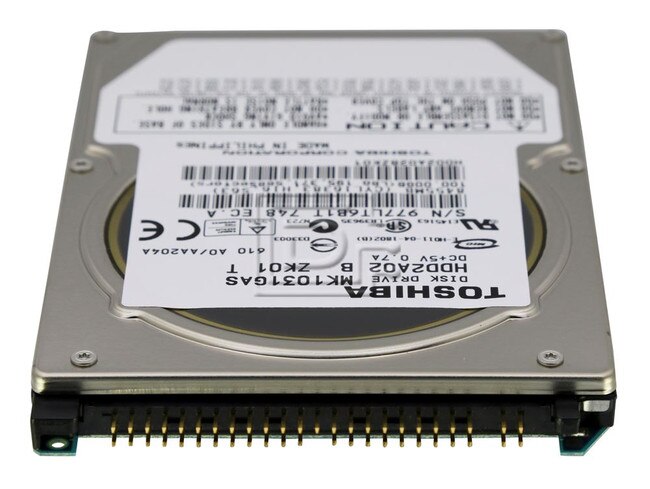 Toshiba MK1031GAS HDD2A02 Laptop IDE ATA100 Hard Drive Image 4 image