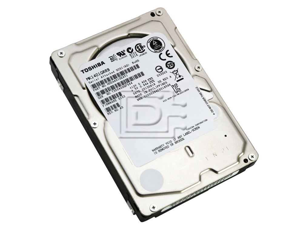Toshiba MK1401GRRB SAS Hard Drive Image 2 image