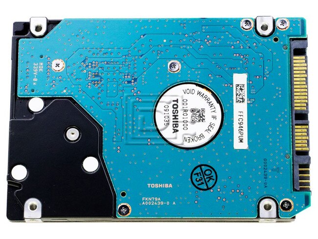 Toshiba MK1655GSX Laptop SATA 2.5" Hard Drive Image 2 image