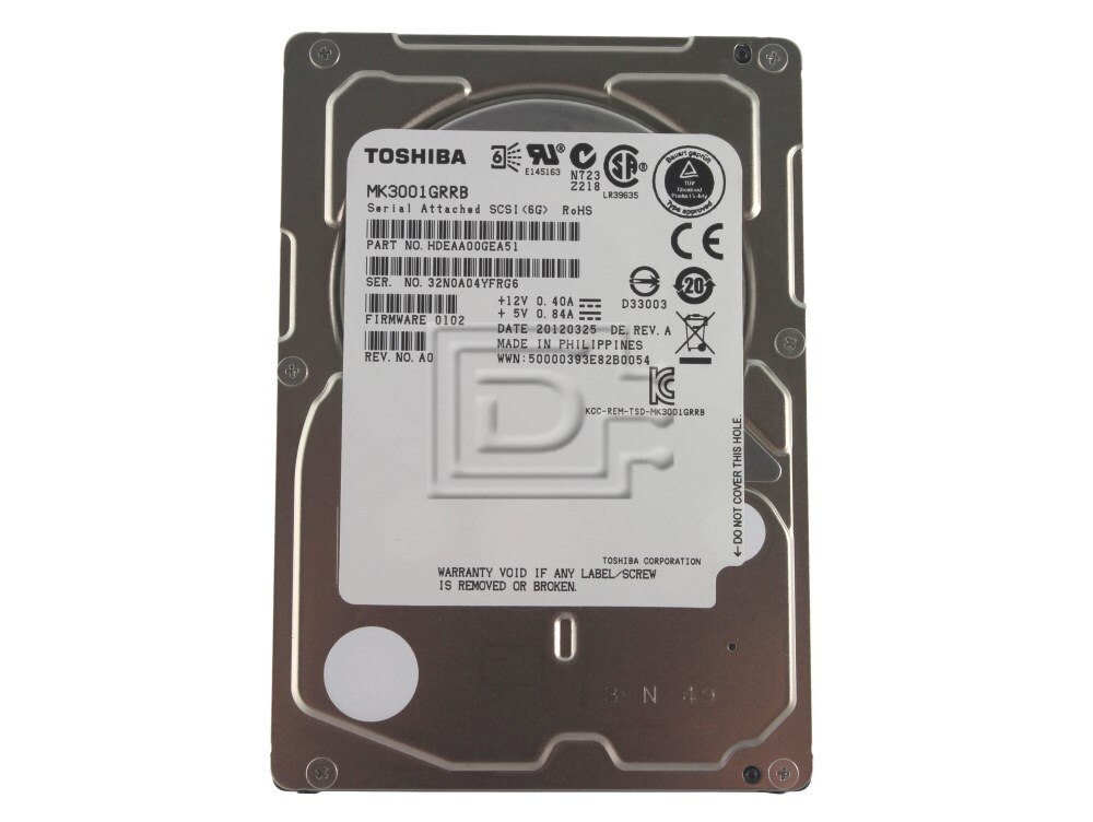 高級 東芝 MK3001GRRB 300GB 15k RPM 2.5インチ SAS 6GB s hdd nanocomp.fi