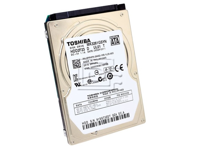Toshiba MK3261GSYN SATA Hard Drive Image 1 image