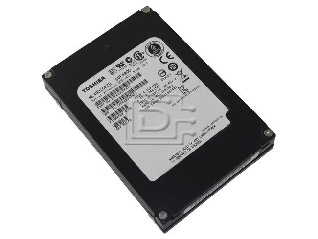 Toshiba MK4001GRZB SLC NAND 400GB SAS SSD Drive image 1