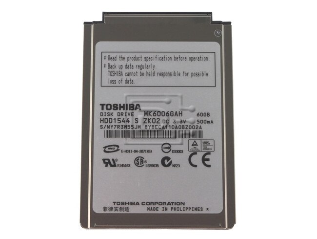 Toshiba MK6006GAH Laptop IDE ATA100 Hard Drive image 1