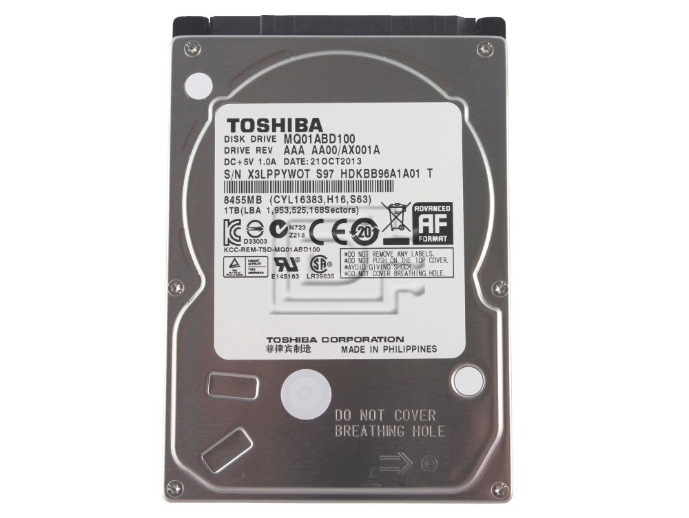 Toshiba MQ01ABD100 / HDKBB96 1000GB / 1TB 5400rpm 2.5