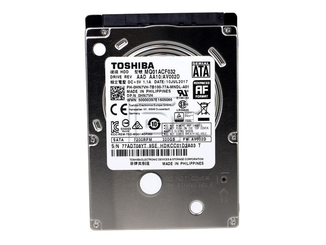 Toshiba MQ01ACF032 HN7VH 0HN7VH SATA Hard Drive Image 2 image
