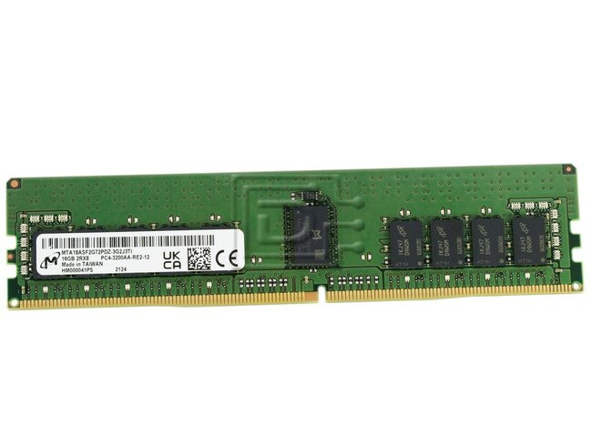 Micron MTA18ASF2G72PDZ-3G2 MTA18ASF2G72PDZ-3G2J3 MTA18ASF2G72PDZ-3G2R1 MTA18ASF2G72PDZ-3G2E1 MTA18ASF2G72PDZ-3G2J1 16GB Memory RAM DDR4 3200 image 2