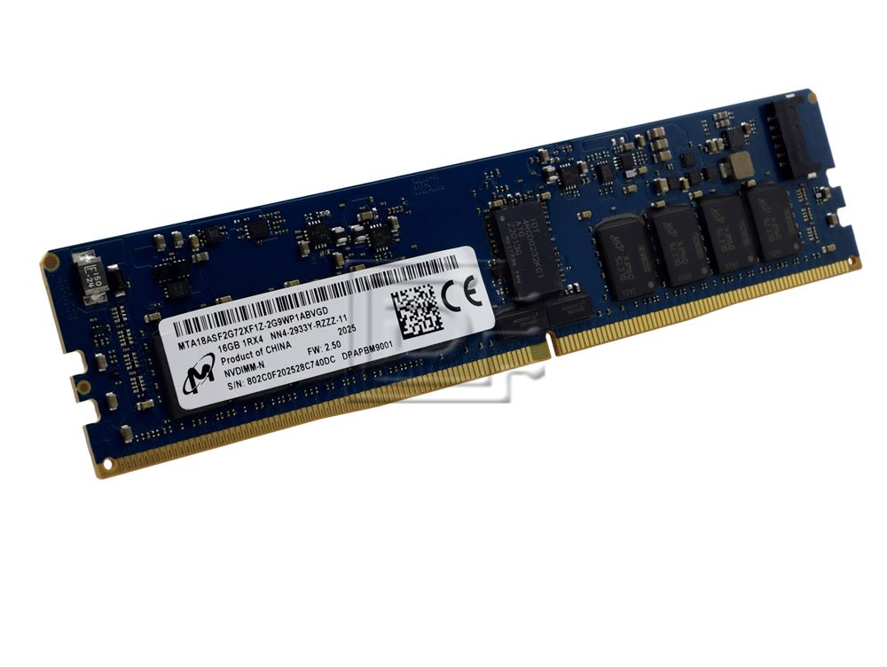 Micron MTA18ASF2G72XF1Z-2G9WP1AB MTA18ASF2G72XF1Z-2G9WP1ABVGD MTA18ASF2G72XF1Z-2G9WP1ABVID MTA18ASF2G72XF1Z-2G9 Memory RAM Image 1 image