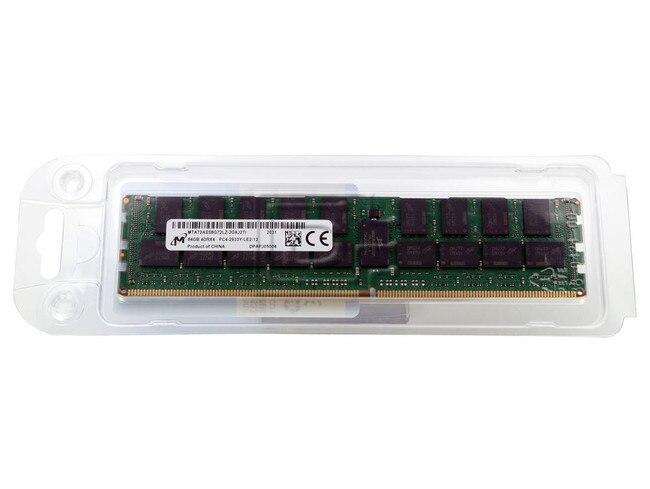Crucial MTA72ASS8G72LZ-2G9J2 MTA72ASS8G72LZ Memory RAM DDR4 PC-2933 LRDIMM image 1