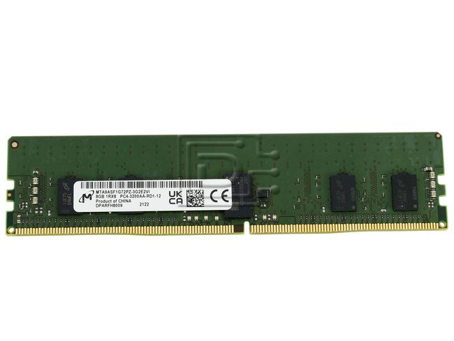 Micron MTA9ASF1G72PZ-3G2 MTA9ASF1G72PZ-3G2E2 MTA9ASF1G72PZ-3G2J1 MTA9ASF1G72PZ-3G2J3 MTA9ASF1G72PZ-3G2R1 Memory RAM image 2