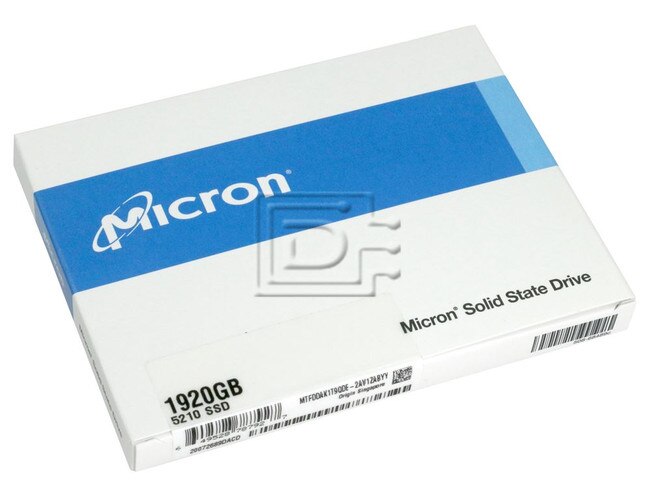 Micron MTFDDAK1T9QDE-2AV1ZABYY MTFDDAK1T9QDE-2AV1ZAB SATA Solid State Drive Image 1 image