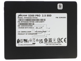 Micron MTFDDAK1T9TDS-1AW1ZABYY MTFDDAK1T9TDS-1AW1ZABYYR 1.92TB SATA SSD