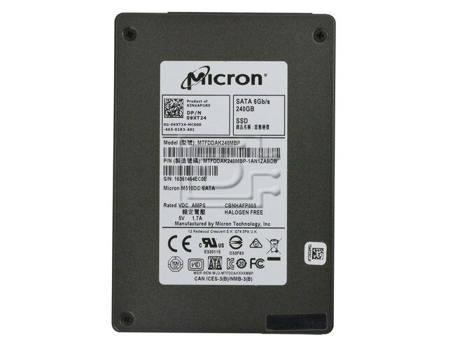 INTEL MTFDDAK240MBP-1AN1ZABDB 9XT24 09XT24 MTFDDAK240MBP SATA SSD Image 2 image