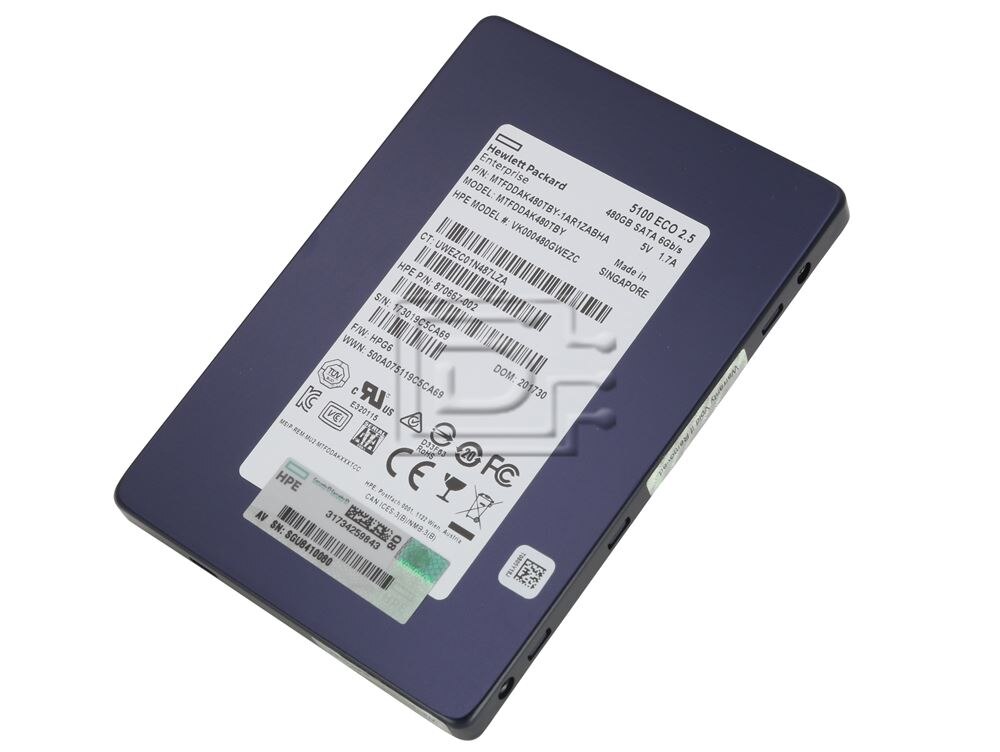 HP 870667 004 G8 SFF   HPE 1.92TB SATA 6G Read
