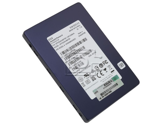 Micron MTFDDAK480TBY-1AR1ZABHA 870667-002 SATA Solid State Drive Image 3 image