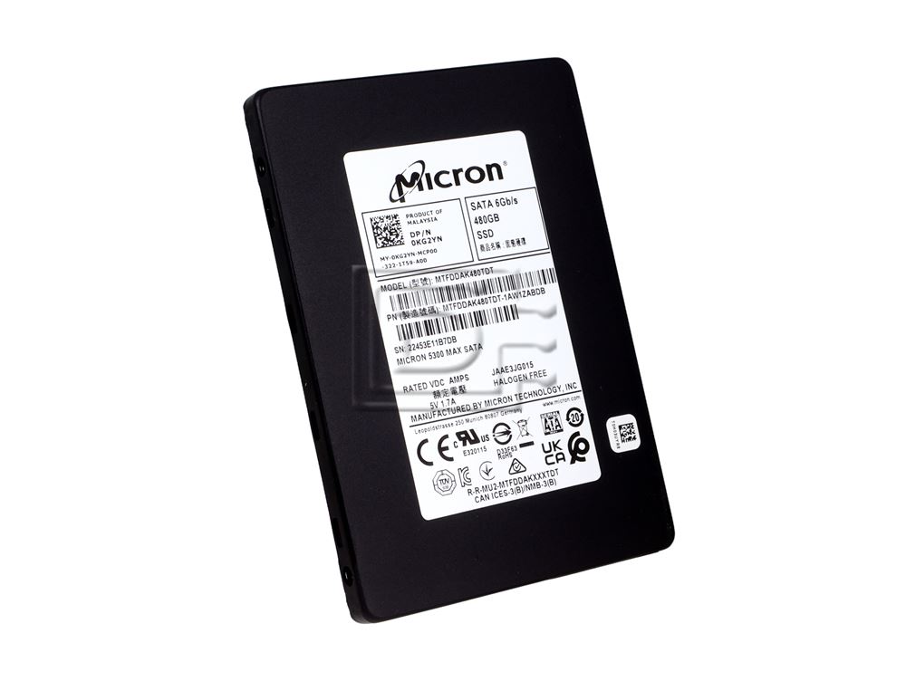 Micron 5300 MAX MTFDDAK480TDT-1AW1ZABYY 480GB 2.5