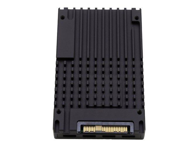 Micron MTFDHAL12T8TDR-1AT1ZABYY PCIe NVMe Solid State Drive Image 3 image