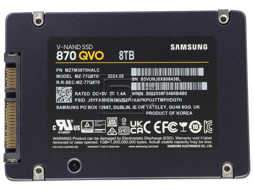 SAMSUNG MZ-77Q8T0B MZ-77Q8T0B/AM MZ-77Q8T0BAM MZ-77Q8T0BW MZ-77Q8T0/CN SATA Solid State Drive Image 2 image