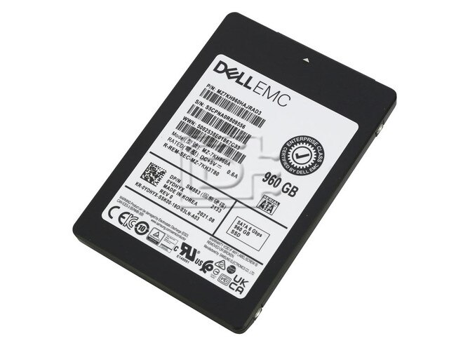 SAMSUNG MZ7KH960HAJR0D3 MZ7KH960HAJR0D3 MZ7KH960HAJRAD3 YDHYX 0YDHYX 960GB 2.5 SSD SATA Image 2 image