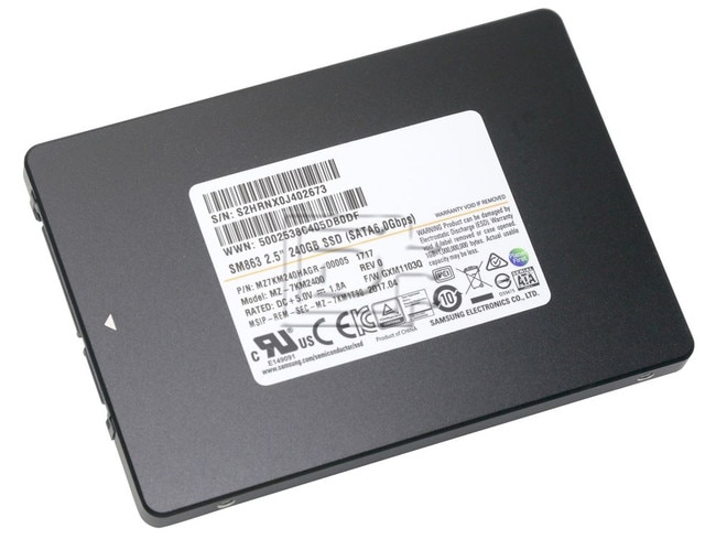 SAMSUNG MZ-7KM2400 MZ7KM240HAGR-00005 SATA Solid State Drive Image 1 image