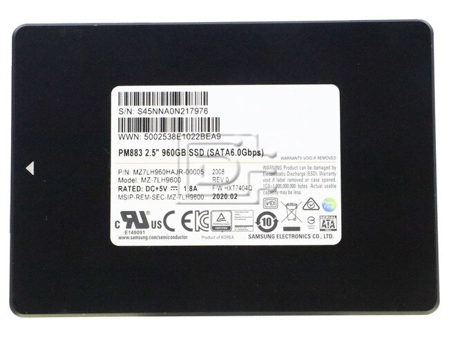SAMSUNG MZ-7KM960N MZ7KM960HMJP MZ7KM960HMJP-00005 SATA Solid State Drive image 1